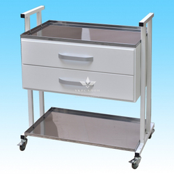 Процедурний візок із нержавіючої сталі СТ-А-2