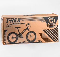Детский спортивный велосипед 20 дюймов Corso T-REX магниевый