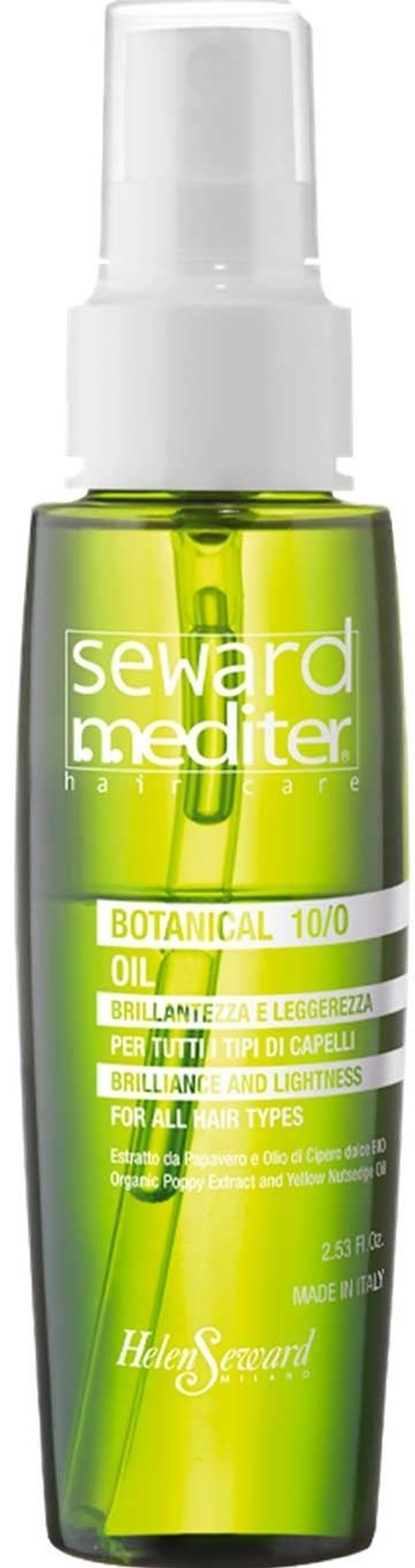 Двухфазное масло Блеск и легкость Botanical Oil 10/O Seward Mediter