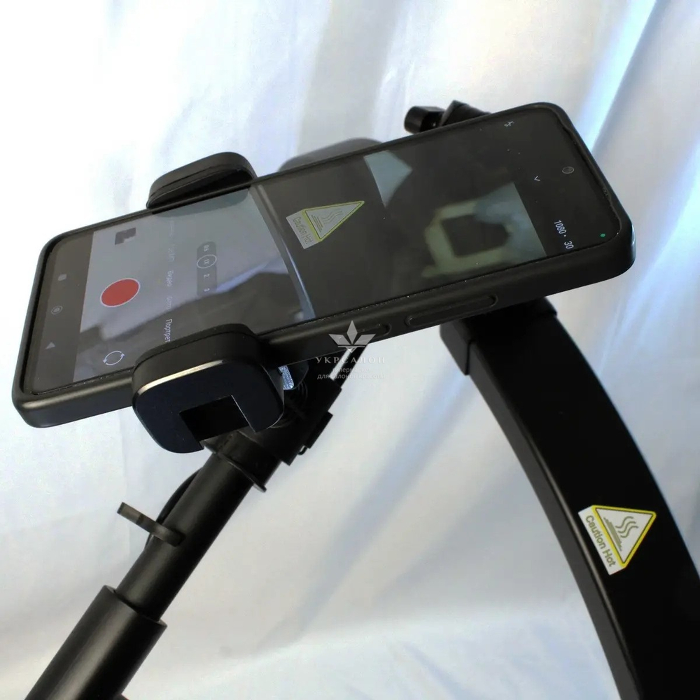 Бестеневая настольная LED-лампа F-550B, 32 Вт, черная