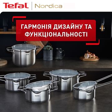 Набір посуду Tefal Nordica 10 предметів (H852SA56)