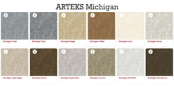 Палітра шкірозамінника категорія 3 lm