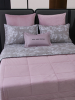 Комплект постельного белья Сатин Velouria Luxe с Одеялом VL012