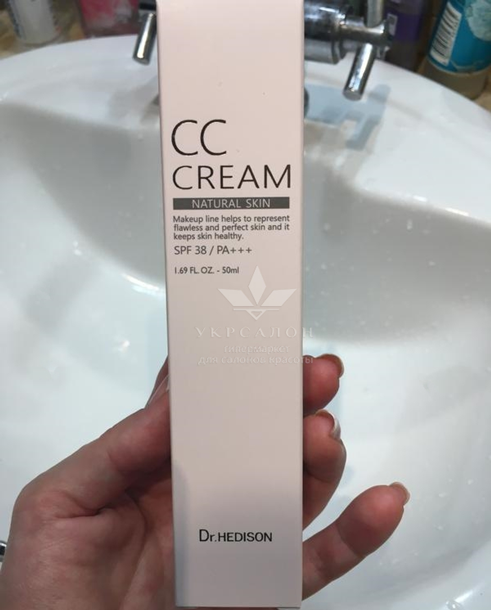 CC-крем Dr.Hedison потрійної дії з SPF38