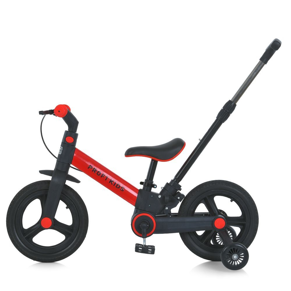 Дитячий велосипед-трансформер Profi Kids MB 1021 з батьківською ручкою