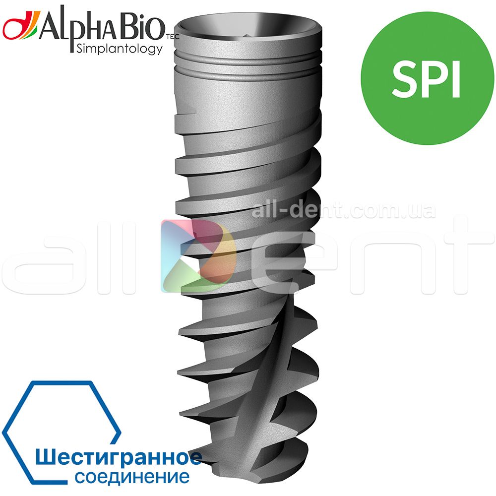 AlphaBio SPI спиральный имплант