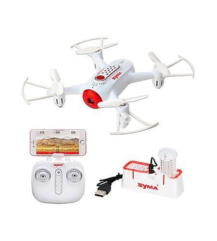 Радиоуправляемый квадрокоптер SYMA X22W FPV, WiFi, барометр