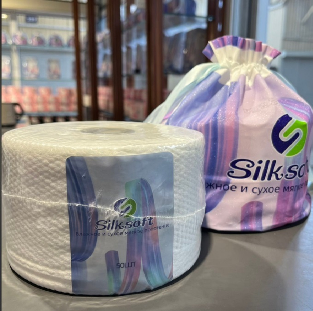 Мягкое полотенце Silksoft, рулон