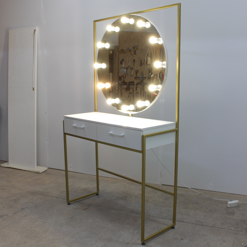 Визажное зеркало Loft 10 с подсветкой