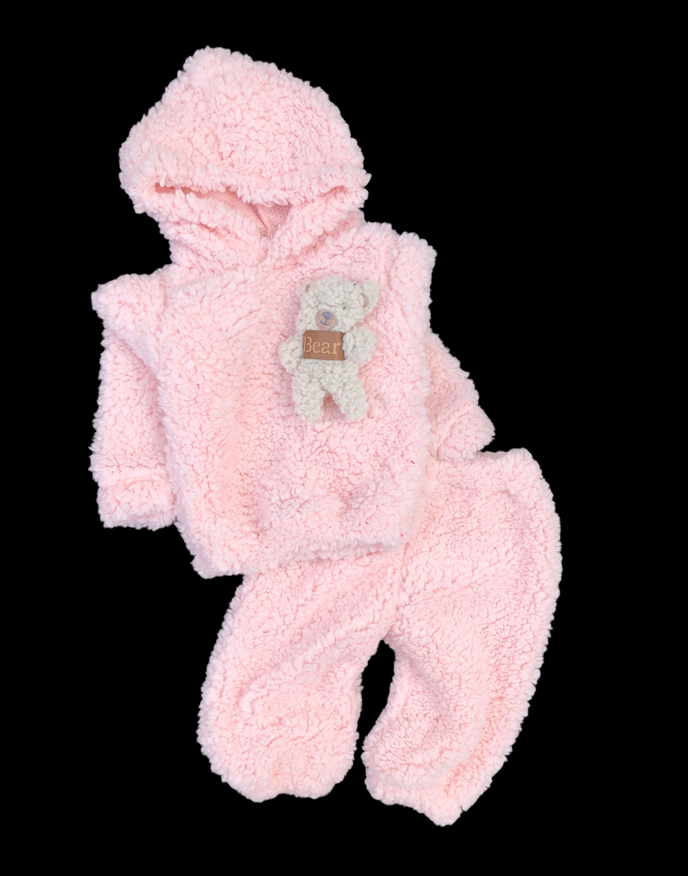 Костюм 2в1: худі, штани "Bear", махра ТМ "Baby mini"