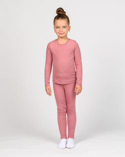 Термобілизна для дівчинки пудрового кольору (арт. 5722400301)