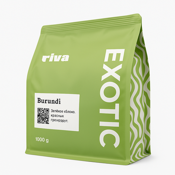 Кава в зернах Viva Burundi 100% Арабіка 1000 гр