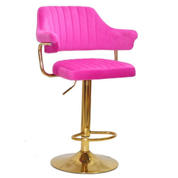 Стільчик для візажу Jef velor Gold