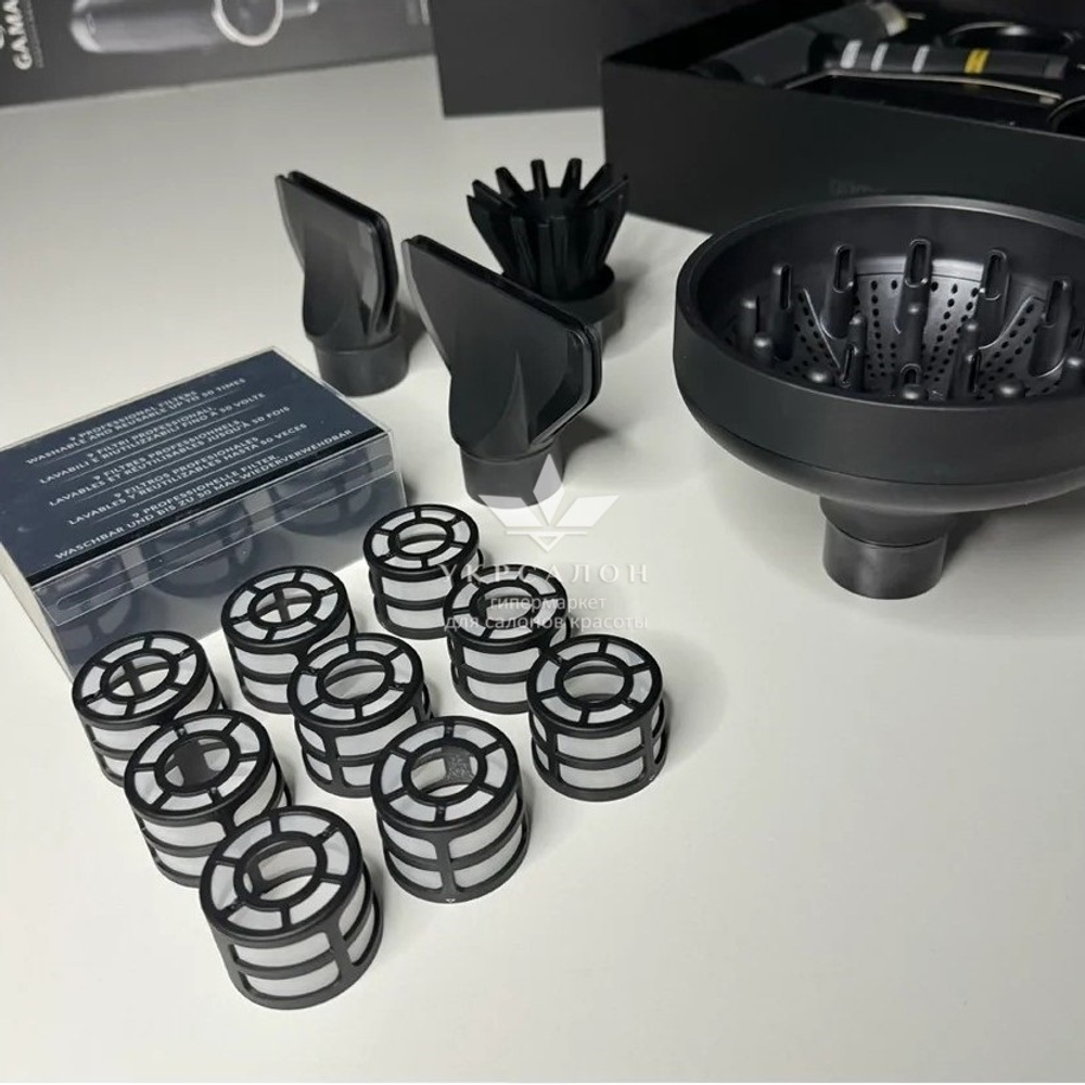 Фен для волосся професійний Gama iQ 2 black