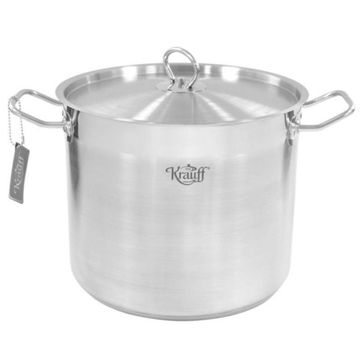 Каструля 9,0 л Krauff 26-238-006 з металевою кришкою