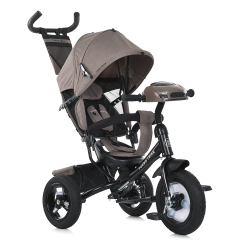 Дитячий триколісний велосипед Turbo Trike MT 1006 гумові колеса