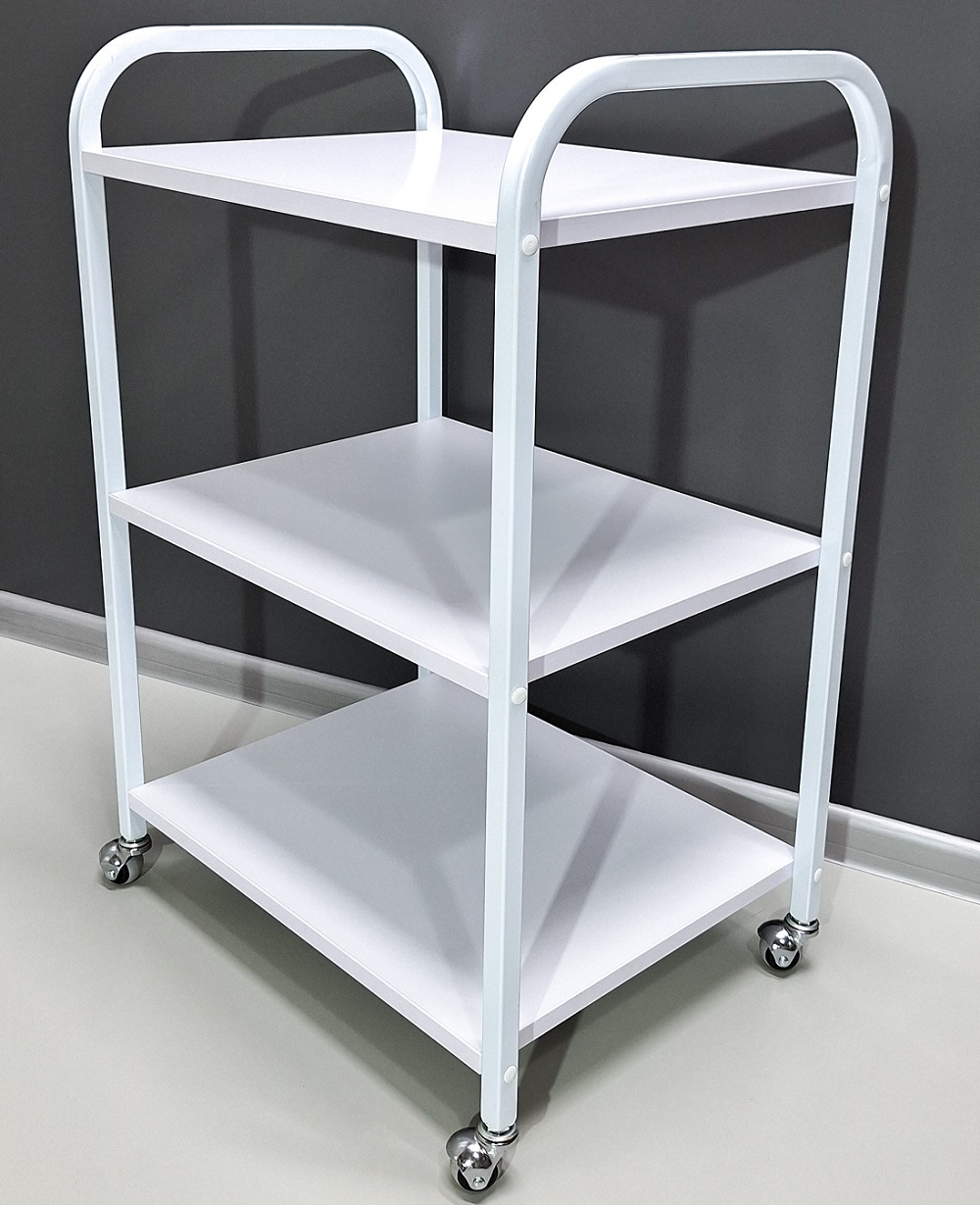 Косметологическая тележка R-24 white