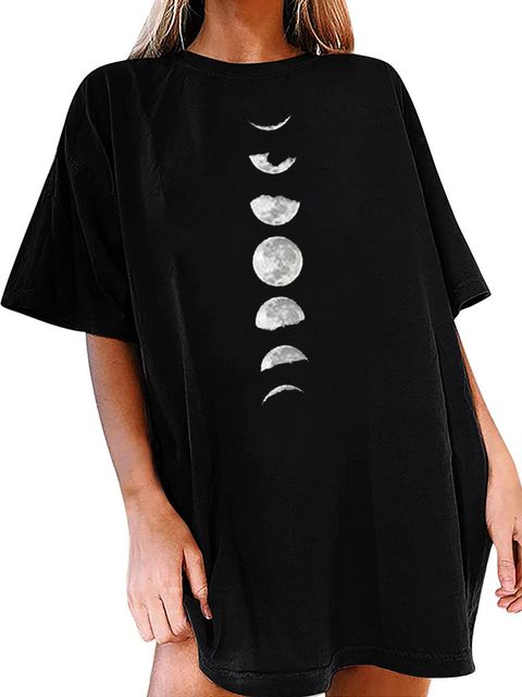 Платье-футболка черное с удлиненным рукавом Eclipse Love&Live фото 1