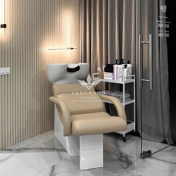 Парикмахерская мойка Shelley One White