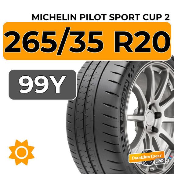 Michelin Pilot Sport Cup 2 265/35 R20 99Y XL
