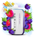 Rif Bar TURBO 25000 - Triple Berry (5% nic)