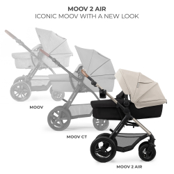 Универсальная коляска 3 в 1 Kinderkraft Moov 2 Air