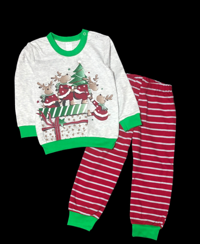 Костюм 2в1: світшот, штани "Різдвяне диво", бавовна
