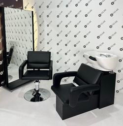 Робоче місце перукаря Dina з підсвічуванням