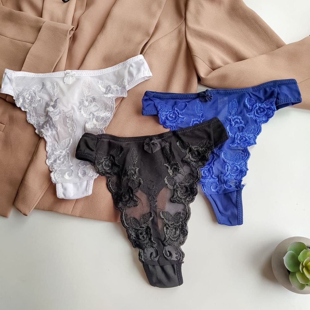 Кружевные стринги