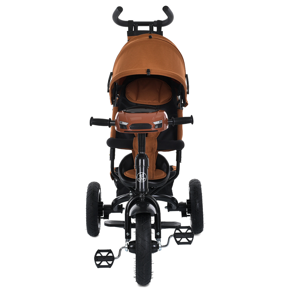 Дитячий триколісний велосипед Turbo Trike MT 1006 гумові колеса