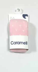 Колготки "Горошки", котон ТМ "Caramell" (0-6 міс)
